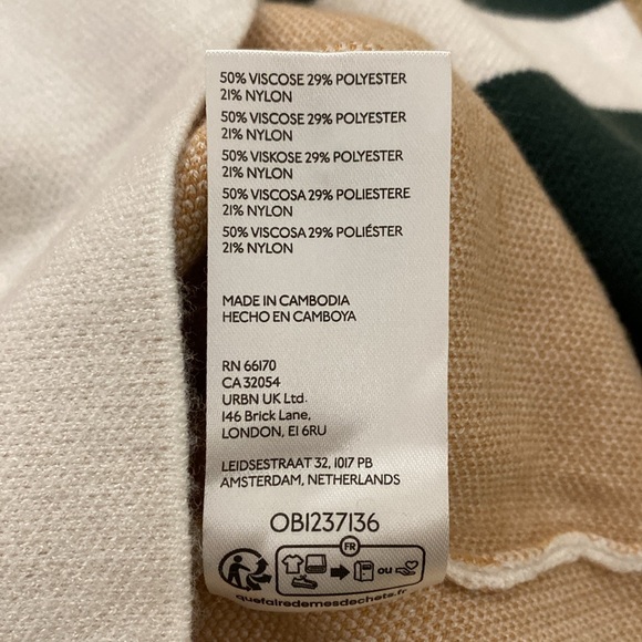 Maeve / Anthropologie Mock Neck Carys Colorblock Sweater - Picture 7 of 10